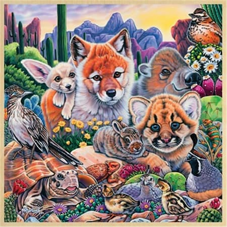 Masterpieces Desert Friends Puzzle, 48 Piece 11553